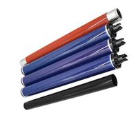 GearHaven 3pcs Color Drum Compatible With Printer Supplies 700 550 560 570 240 242 250 252 260 5065 Fuser Film Sleeve Upper Fuser Roller