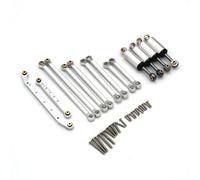 GearHaven FMS Fire Horse EAZYRC 1 18 Thunder Storm With RC Remote Control Car Metal Upgrade Shock Absorber Trolley Set Fit Third Party Works(Silver)