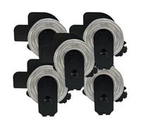 GearHaven Label Roll Pack 1 Roll 2 Rolls 3 Rolls 5 Rolls Compatible With QL 500 QL 550 DK 11204(5Roll)