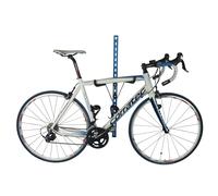 GearHooks 1 Road Bike + Gear Wall Hooks - horizontal storage for 1 road bike and gear - orange