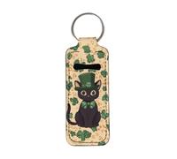 Gearider Portable Lipstick and Women Lip Balm Holder Keychain for Travel - Clip-on Sleeve with Metal Ring