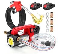 GEARLASSO Fuel Transfer Pump Battery Powered Diesel Pump 12GPM Cordless Kit