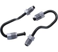 GEARLEADER 2PCS Brake Hose Rear Side 1K0611763E 1K0611763F Right Left Brake Caliper for VW Golf Mk5 Mk6 Audi A3 TT Touran Golf 5 Golf 6 Passat B6
