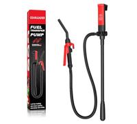 GEARLEADER Portable Power Battery Fuel Pump, Battery Operated Transfer Pumps with Quick Stop Nozzle,Water & Fuel Transfer Pump for Gasoline Diesel Oil Gas Water Fish Tank