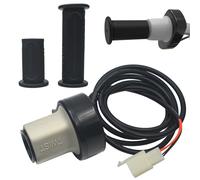 GEARLINTON 24V Twist Grip Throttle and Handle Bar Grips Kit for Razor E200 E300 Electric Scooter MX350 Dirt Rocket Pocket Mod, E300 4-Wire Twist Throttle Replacement