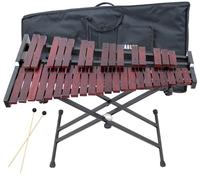 Gearlux 37-Key Wooden Xylophone with Mallets, Adjustable Stand, and Gig Bag