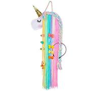 Gearmax Unicorn Hair Clips Holder,Unicorn Hair Bow Holder Organizer for Baby Girl,Unicorn Face Headband Organizer Unicorn Theme Party Decorations