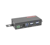 Gearmo USB 3.0 4 Port Industrial Metal Hub w/15KV ESD Protection