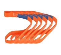 GEARMONSTER 6-Piece Belt Loops, 450 x 380 mm, Lashing Loops, 1000 kg, Tension Strap, 1,000 daN for Car, Motorcycle, Camping, Climbing, Suspension, Transport, Load Securing Lashing Strap, EN-12195-2