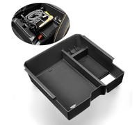 GEARMONSTER Centre Console Storage Box, Compatible with Ford Ranger T9 2023 2024, Glove Box Organiser Tray Organiser, for Ranger T9 Raptor Wildtrak XLT Accessories (E-Brake)