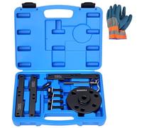 GEAROLL 3163021 Cam Timing Tool Kit, 3163530 Engine Brake Adjustment Tool 7MM, Compatible with Cummins ISX QSX X15 Engine with 4/5/6/7 Degree Wedge Cam Gear Puller Crank Pin, Replace 3163020 3163069