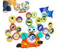 Gears for Kids | Educational Activities | Learning Building Blocks - for Boys Girls Kids Party Home Preschool School Travel Beach