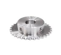 Gears,Motor Pinion Gear, 1pc 22-30Teeth 04C 304 Stainless Steel Industrial Drive Sprocket Wheel Chain Gear Bore 8-25mm(24 Teeth,14mm(keyway 5x2.3mm))