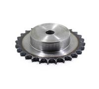 Gears,Motor Pinion Gear, 1Pcs 10-25 Tooth Process Hole 08B Chain Drive Sprocket Carbon Steel Roller Chain Gear Pitch 12.7mm(24 Teeth(Bore 14mm)