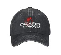 Gears of Wars Unisex Baseball Caps Shotting Game Crimson Omen Distressed Cotton Hats Outdoor Running Golf Adjustable Headwear Cotton,for All Seasons