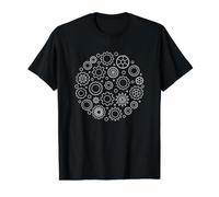 Gears or Cogs for Cogwheels and Gear Wheels Fans Value Graphic T-Shirt, Men, Black, M