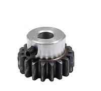 gears, Pinion Gear Spur Gear Pinion 20 Teeth 1.5 Module 8mm 10mm 12mm 15mm Bore Straight Teeth 1.5M 20T Steel Gear Gear Rack Transmission Gear bore Shaft(10mm Bore 4mm Keyway)
