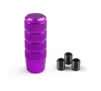 Gears Shifter 95MM Universal Non-Slip Gear Shift Knob Manual Transmission Aluminum Knurled Shifter Lever Knob(PURPLE)