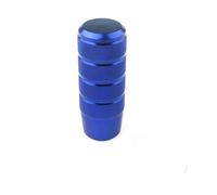 Gears Shifter Universal 95MM Non-Slip Gear Shift Knob Manual Transmission Aluminum Knurled Shifter Lever Knob(Blue)