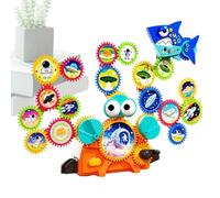 Gears Toys for Kids,Educational Learning Activities | STEM Building Toys | for Kids Birthday Party Home Preschool School Travel Beach