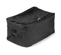 GEARSAK Universal DJ Equipment Bag - Travel Case Cover for Mobile Disco Electronics, Small Mixers, Cables and Devices, Strong PVC Material with Carry Handle, 410 x 280 x 180mm, Black