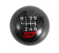 Gearshift Knob For Focus ST RS For Fiesta ST 6 Speed Car Racing ST Carbon Fiber Gear Shift Knob Gear Shifter Stick