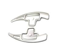 gearshift paddles Compatible With Benz For C Class W204 2011-2013 For E Class W212 2010-2014 Steering Wheel Shifter Paddle Extension Sticker Styling(Silver)