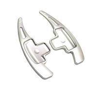 gearshift paddles Compatible With Benz For W176 W205 W212 W222 W246 C117 W218 X156 2PCS Steering Wheel Shift Paddle Extension Replacement Shifters(Silver)