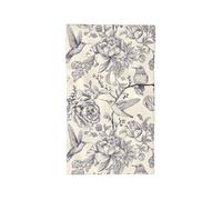 Gearsly Kitchen Hand Towels,Black White Flower Bird Retro Dish Towel,Super Absorbent Tea Towels,Cute Soft Kitchen Bathroom Decorations Guest Towel,Gifts for Women Men