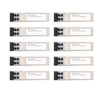 Gearwell 10PCS Gigabit Ethernet Optical Module, 1000Mbps SFP RJ45 Photoelectric Conversion, Network Transceiver Module SFP GE T