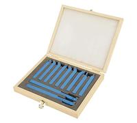 Gearwell 11Pcs Carbide Tipped Lathe Tool Set, 10x10mm Welding, Milling, and Turning Cutting Tools