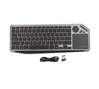 Gearwell 2.4G Touchpad Keyboard,2.4G Keyboard and Remote Control,Mini Handheld Keyboard Media USB2.0 Mini Keyboard with Receiver for PS3 4 for X BOX 360