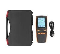 Gearwell Air Quality Monitor, Handheld CO2 PM2.5 Detector, Temperature and Humidity Sensor with Time and Date Display, Environmental Air Tester for Home and Office Use