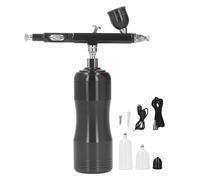 Gearwell Airbrush Kit, Cordless Airbrush Gun, Portable Airbrush Compressor, Rechargeable Handheld Airbrush, Painting Tool for Nail Art Tattoo Model Coloring