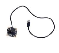Gearwell Camera Module, 2MP USB Camera Board Global Exposure, Color Scanning Camera with Microphone, High Speed Camera Module 94° Field with Distortion