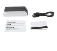 Gearwell Card Reader, USB Magnetic Stripe Scanner for ID Card and Credit Card Reading, Mini Card Reader with Built in Battery