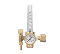 Gearwell CO2 Gas Regulator, OBC-191 Welding Regulator Valve Brass Flowmeter for MIG Welder CO2 Bottle Pressure Control and Gas Flow Adjustment