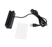 Gearwell Credit Card Reader, USB Plug and Play Card Swiper with Bidirectional Read, Bank POS Card Reader for Authentication and Payment