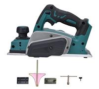 Gearwell Electric Planer, Cordless Wood Planer, Lithium Handheld Cutting Tool 82mm 15000r min, Compatible with 21V Battery
