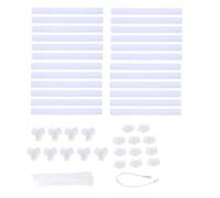 Gearwell Hex LED Garage Light, LED Ceiling Light, LED Shop Light, Modular LED Panel, 17280LM 6500K IP54 Lighting Kit for Warehouse Basement Gym