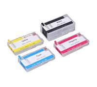 Gearwell Ink Cartridge, Printer Ink Refill, 4Pcs Replacement Cartridge Set, for HP Officejet Pro 251dw 276dw 8100 8600 8610 8620 8630 8640 8650, Compatible with HP 950 951 Series