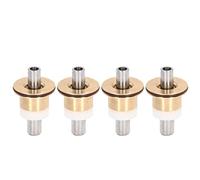 Gearwell Joystick Handle, Excavator Control Lever, Hydraulic Valve Handle, 4-Pcs Warhead Button Set, Compatible with CAT 320C Excavator