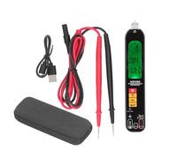 Gearwell Pen Multimeter, AC DC Voltage Tester and Current Meter with NCV Non Contact Detection, Live Wire Finder and Breakpoint Locator Tool