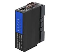 Gearwell Serial Device Server, RS232 RS485 RS422 to Ethernet Converter, Data Communication Industrial Module DC 9V-24V, Network Interface Adapter