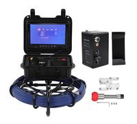Gearwell Sewer Camera, Pipe Inspection Camera and Drain Camera, 9in HD Flexible LCD Display Camera with LED Lights for Pipelines Wastewater System DC 12V