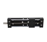 Gearwell Sliding Stage Platform X, Dovetail Guide Linear Table, Gear Rotating Handle SP40A DB95, Precision Motion Stage, CNC Laboratory Equipment