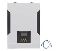 Gearwell Solar Inverter, 3500W Pure Sine Wave Inverter Charger with LCD Display, MPPT Solar Charge Controller AC230V, Multiple Protection Power Inverter