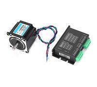 Gearwell Stepper Motor, NEMA 23 24V 3A 2 Phase Closed Loop Stepping Motor Kit with Driver 1Nm 1.8° for CNC Control System CNC Router Machine Tool Motion Control