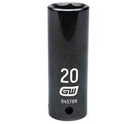 GEARWRENCH 1/2" Drive 6 Pt. Deep Impact Socket, 20mm - 84578N
