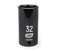 GEARWRENCH 1/2" Drive Deep Impact Metric Socket 32mm, 6 Point - 84590N